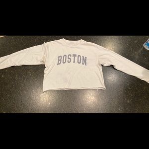 Brandy Melville long sleeve Boston shirt!